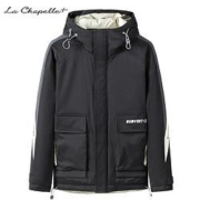 La Chapelle 拉夏贝尔 男士连帽工装棉服