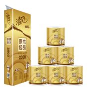 清风 金装原木纯品 4层（200克*10卷）