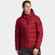 10日0点！adidas 阿迪达斯 Helionic Ho Jkt DZ1426 男士短款连帽羽绒服