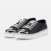 历史低价、百亿补贴！ Dr.Martens 马汀博士 PLASTIC TOE CAP系列 21764001 系带松糕底女士休闲鞋