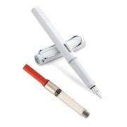 双12预售： LAMY 凌美 Safari狩猎 钢笔 蓝色 EF尖 + Z28吸墨器