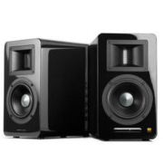 EDIFIER 漫步者 AIRPULSE A100 立体声有源音箱 黑色