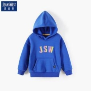 Jeanswest真维斯 儿童加绒保暖卫衣