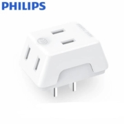 PHILIPS 飞利浦 一转三 插座转换器
