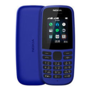 NOKIA 诺基亚 105 直板按键老人手机 移动联通2G 蓝色