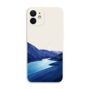 驰爵 iPhone11-12系列 直边液态硅胶手机壳