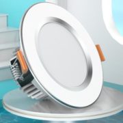 爱德朗 嵌入式led筒灯  正白 5W 5只装