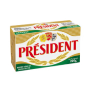 PLUS会员：总统（President）发酵型动脂黄油 咸味 200g *7件