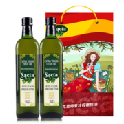 世界十大橄榄油品牌之一 欧蕾 西班牙原装 特级初榨橄榄油 750ml*2瓶