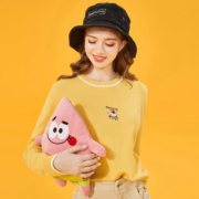 聚划算百亿补贴：衣品天成 AWE035 女款海绵宝宝圆领毛衣