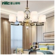 12日0点：nvc-lighting 雷士照明 春风如意 12头双层新中式吊灯