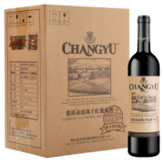 张裕 橡木桶窖酿 赤霞珠干红葡萄酒 750ml*6瓶 整箱装