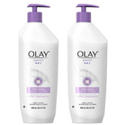 网红爆款，保湿美白：600mlx2瓶 Olay玉兰油 凝萃滋养闪亮美白身体乳
