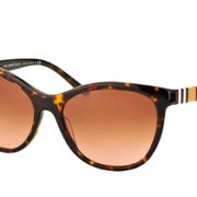 prime会员！Burberry 巴宝莉 0BE4199 女士玳瑁棕色太阳镜  直邮含税到手￥707.95