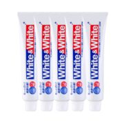 百亿补贴！日本LION狮王 进口 white特效 去渍牙膏 150g*5支装 45.5元包邮