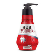 京东PLUS会员： Hosjam 皓齿健 芨速清焱牙膏 柠檬薄荷 220g *4件