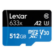 Lexar 雷克沙 633X MicroSDXC TF存储卡 512GB