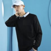 Semir 森马 14D079071021 男士假两件针织衫