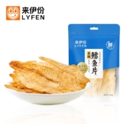 PLUS会员：来伊份 香烤鳕鱼片 60g *12件