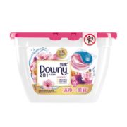 持久留香！Downy 当妮 2合1洗衣凝珠 樱花 25颗