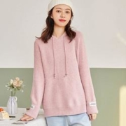 百亿补贴：JEANSWEST 真维斯 女款针织连帽衫