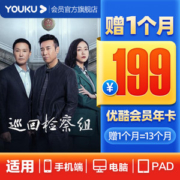 优酷VIP会员年卡 13个月 手机+电脑+平板