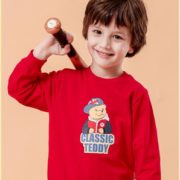 A类品质!CLASSIC TEDDY 精典泰迪  秋款男女童圆领卫衣