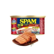 限地区：SPAM 世棒 午餐肉罐头 培根口味 198g *9件