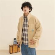 美特斯邦威 614W1002 男士羊羔绒外套