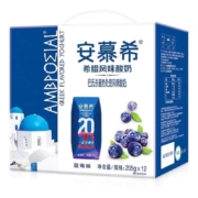 伊利 安慕希酸牛奶 蓝莓味 205g*12盒