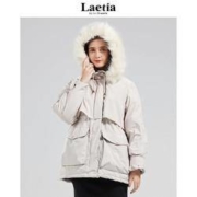 限尺码： La Chapelle 拉夏贝尔 903610074 女士连帽棉服