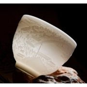 研艺 仿清明上河图茶杯 150ml*2件