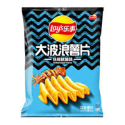 京东PLUS会员： Lay's 乐事 大波浪薯片 铁板鱿鱼味 135g *10件