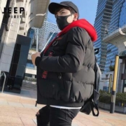 JEEP 吉普 秋冬保暖防风连帽保暖棉衣 JP-815