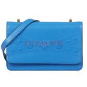 VERSACE 范思哲 DBFG681 DV2AF KBKOT 女士皮革美杜莎浮纹LOGO斜挎包