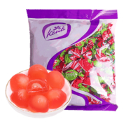 KONTI 俄罗斯进口 水果味 夹心软糖 橡皮糖500g