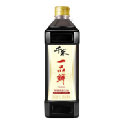 千禾  品鲜 特级生抽 1L*5件+海天 简盐一级酱油 500ml*4件