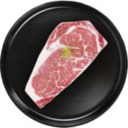 恒都 国产谷饲眼肉原切牛排 450g/袋 3片 原切牛肉*5件