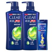 百亿补贴！ CLEAR 清扬 清爽控油型男士去屑洗发水( 500g*2+100g） 47元包邮（需用券）