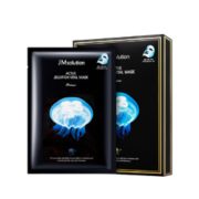 京东PLUS会员： JM solution 肌司研 水母弹润补水面膜 10片 *5件