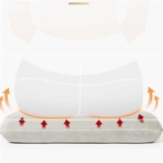 网易严选 方形乳胶坐垫40*40*4cm