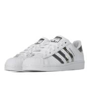 4日0点：adidas 阿迪达斯 Originals SUPERSTAR WDIRECTI 女款休闲鞋