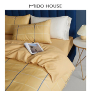 12日0点：MIDO HOUSE 铭都家纺 60支加厚磨毛纯棉四件套 1.5m床单款