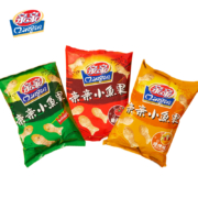 亲亲 小鱼果 大包虾条虾片55g*6
