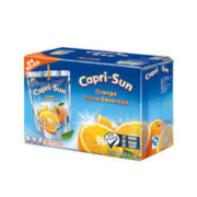 果倍爽 （Capri-Sun）橙汁少儿果汁饮料200ml*6包 果小包运动限量版 整箱装 *5件