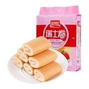 限地区：PANPANFOODS盼盼 瑞士卷草莓味 240g*5件