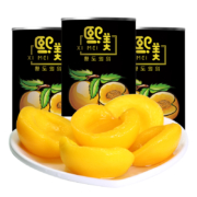 熙美 黄桃罐头 425g*6整箱