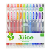 京东PLUS会员： PILOT 百乐 JUICE彩色系列 LJU-120EF-12C 按动中性笔 12色套装