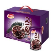 达利园 又一餐 黑米紫薯八宝粥 360g*12罐 *5件