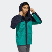 15日0点：adidas 阿迪达斯 XPLR CB WINDBR 男装户外运动连帽夹克外套FN0776